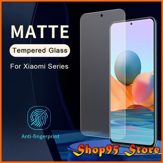 Kính cường lực mặt nhám chống bám vân tay cho xiaomi redmi note 10/ note 10s note 11 11s redmi 10a redmi a1