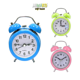 Đồng Hồ Báo Thức Có 2 Quả Chuông Cổ Điển Bằng Sắt - Miwako Việt Nam