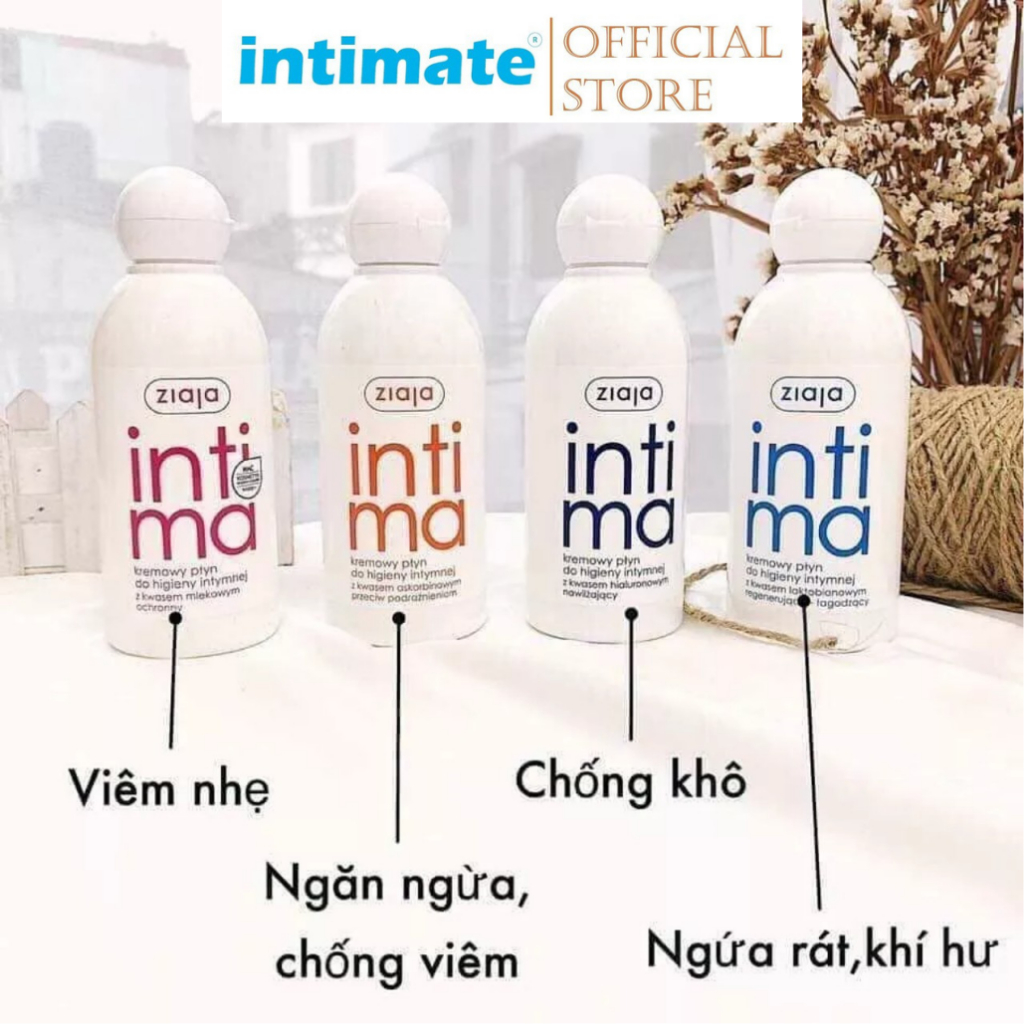 Dung dịch vệ sinh phụ nữ Intima Ziaja chính hãng