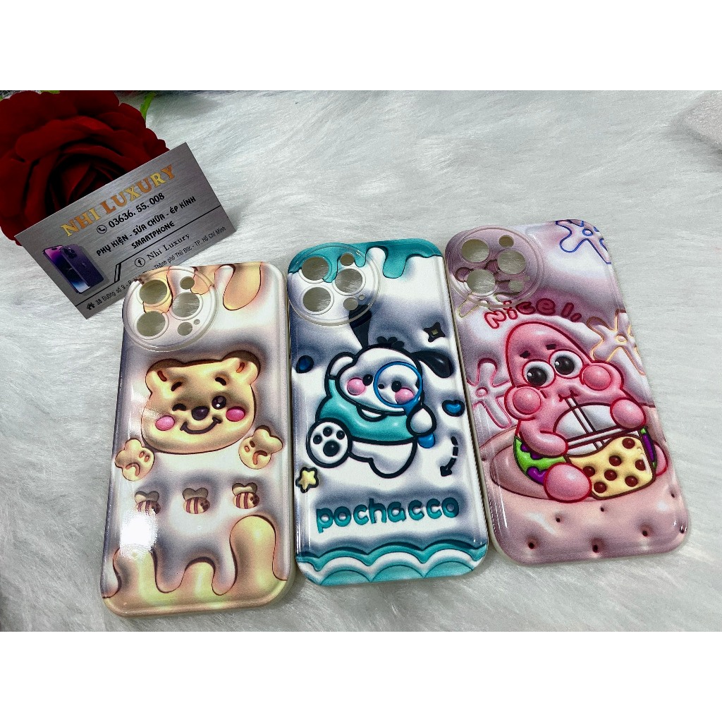 Ốp lưng điện thoại cho IPHONE 13PROMAX HÌNH 3D CỰC HOT