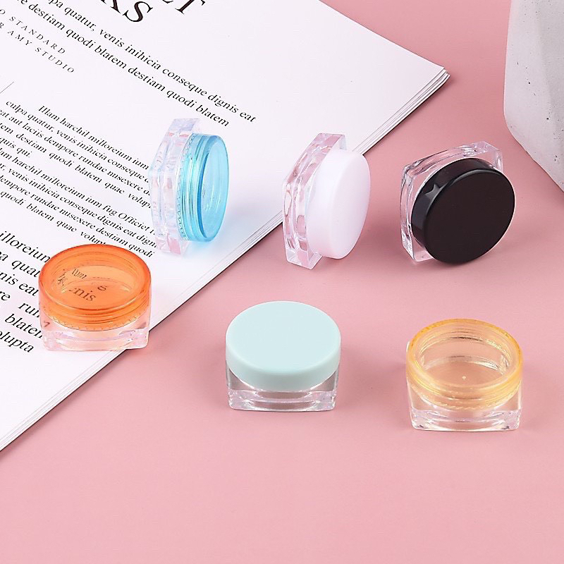 Lọ chiết mỹ phẩm mini 3g/ 5g - Hũ chiết mỹ phẩm du lịch nhỏ xinh