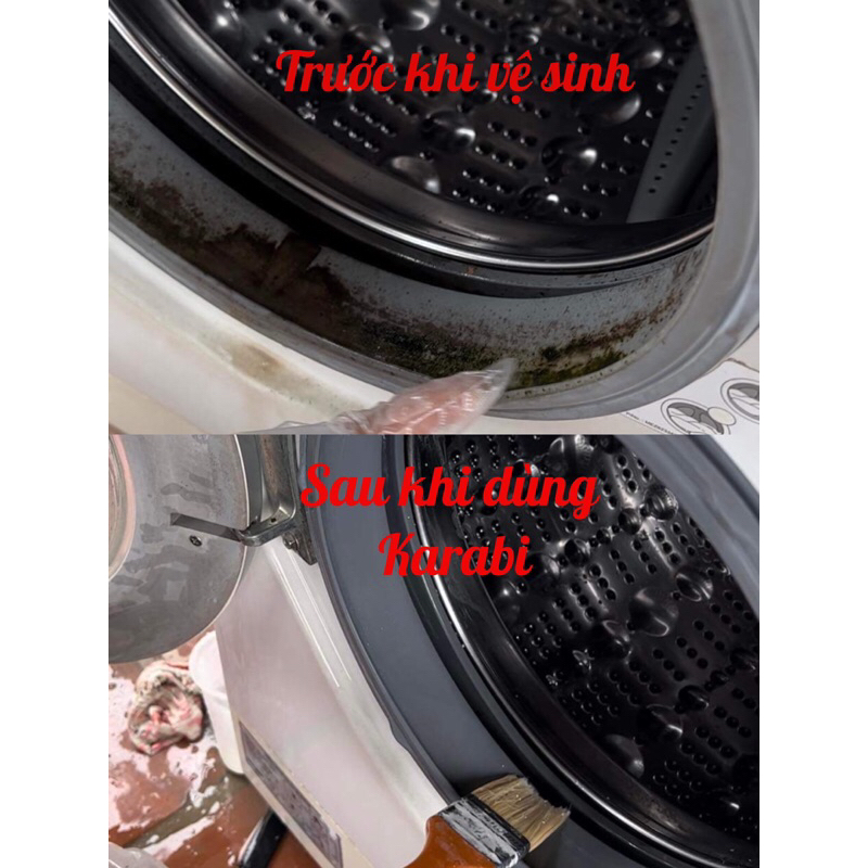 Combo 4 tẩy lồng + 1 tẩy gioăng Hanita giá sỉ