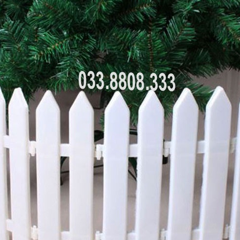 Bộ Hàng Rào Nhỏ Lắp Ghép Trang Trí Gồm 6 Tấm Cao 20cm , Trang Trí Noel