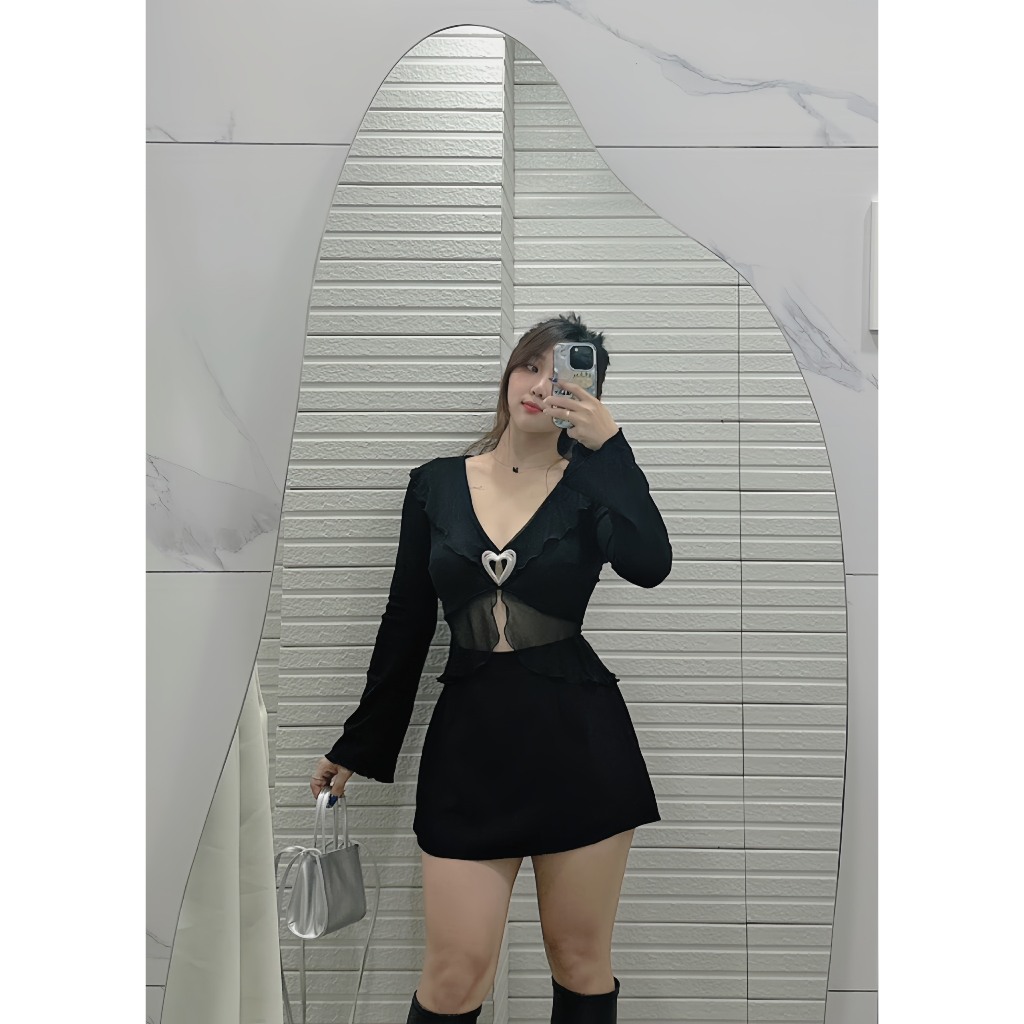 B219 - ÁO KHOEN TRÁI TIM