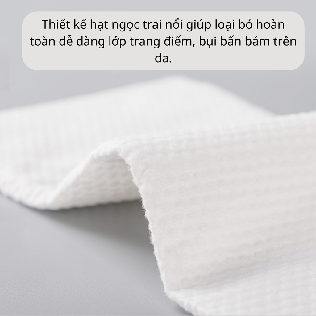 Khăn giấy tẩy trang Animerry, khăn cuộn dùng 1 lần, khăn mặt khô đa năng tiện lợi