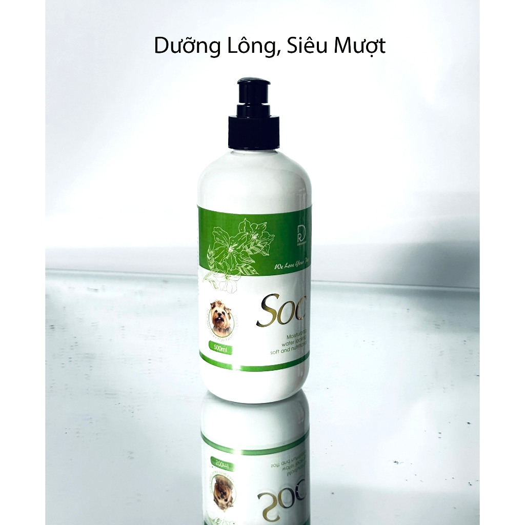 Sữa Tắm Chó Mèo SOC Cao Cấp Hương Nước Hoa- Khử Mùi Lưu Hương Lâu