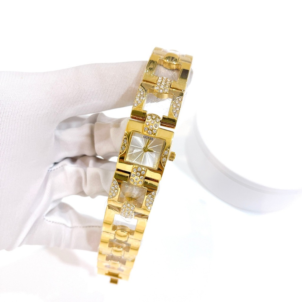 Đồng Hồ Nữ Guess Lắc tay mặt vuông size :19mm, mẫu hot thời trang , chống nước 3atm, bảo hành 6 tháng , dành cho nữ