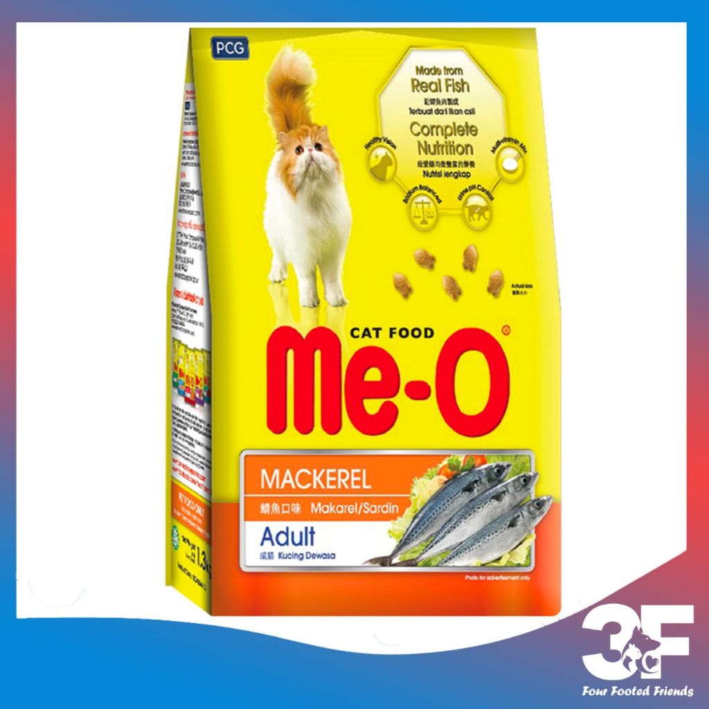 Combo 5 Gói Thức Ăn Hạt Me-o Dành Cho Mèo Trưởng Thành Gói 350g