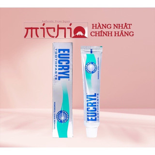 Kem đánh răng bạc hà tẩy trắng eucryl 62g