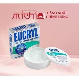 Bột Tẩy Trắng Răng Eucryl Powerful Stain Removal Toothpowder 50g