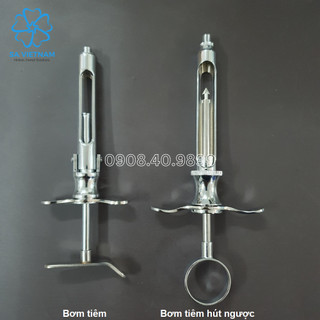 Bơm tiêm tê , Bơm tiêm hút ngược dùng trong nha khoa, y tế