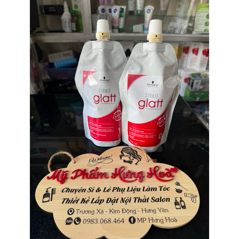 Kem uốn duỗi tóc STRAIT GLATT SCHWARZKOPF