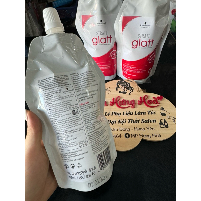Kem uốn duỗi tóc STRAIT GLATT SCHWARZKOPF