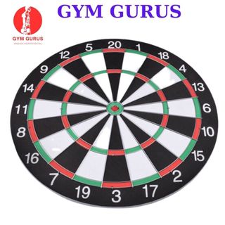 Bảng phi tiêu gắn tường 2 mặt dày 1cm kèm 6 phi tiêu gym gurus
