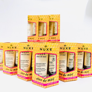 Set Kem Tay và Son Dưỡng Môi NUXE REVE DE MIEL - LIP BALM