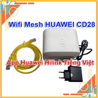 Bộ phát wifi mesh Huawei CD28 V1 V2 chuẩn AC1200Mbs Lan 1000M kèm nguồn kiểm soát bằng App Huawei Hilink Tiếng Việt