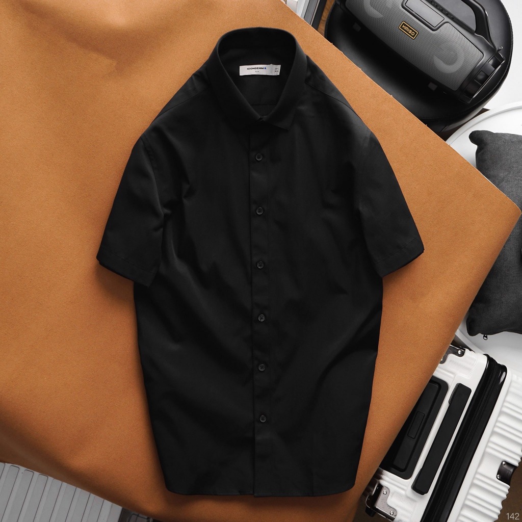 Áo sơmi nam tay ngắn ICONDENIM SlimFit - SMID0142