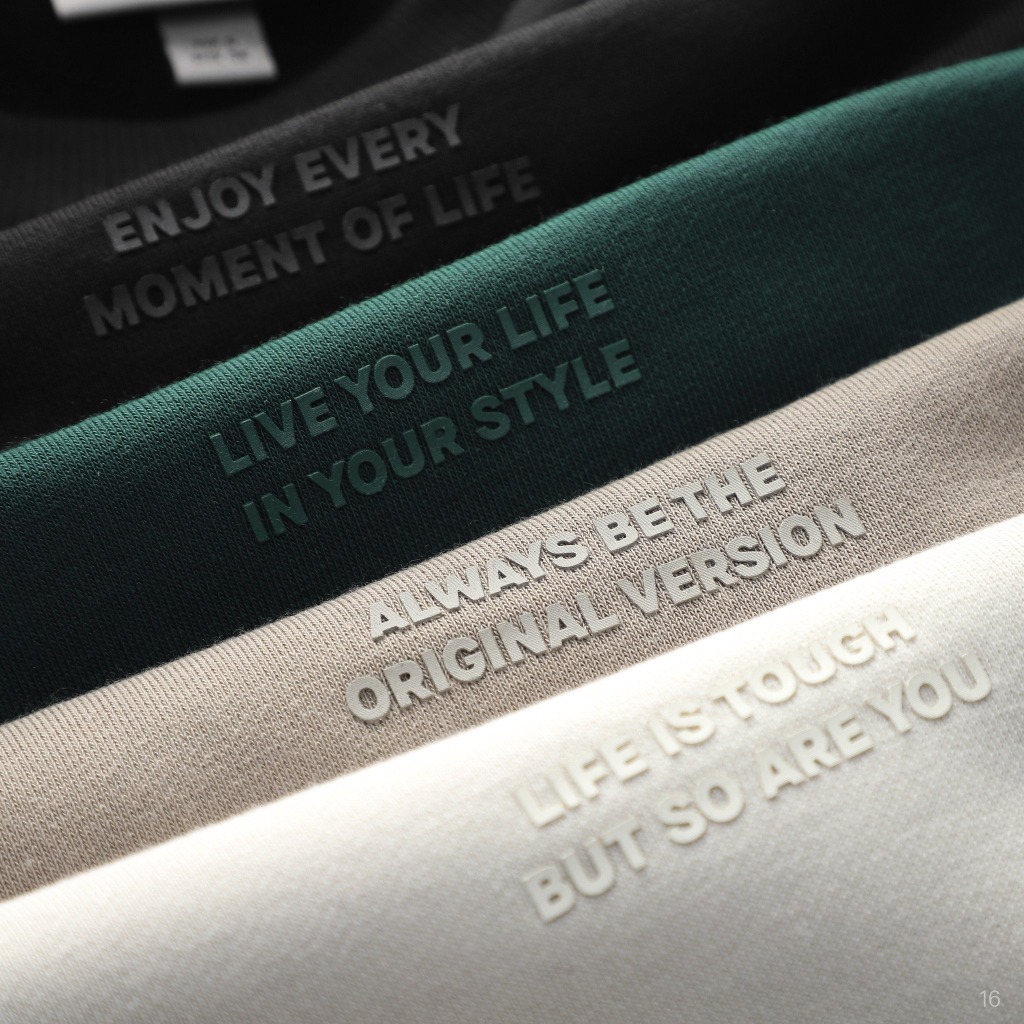 Áo thun Sweatshirt nam ICONDENIM Basic Crew Neck ORGs Printed chất vải nỉ mềm mại - SWID0016