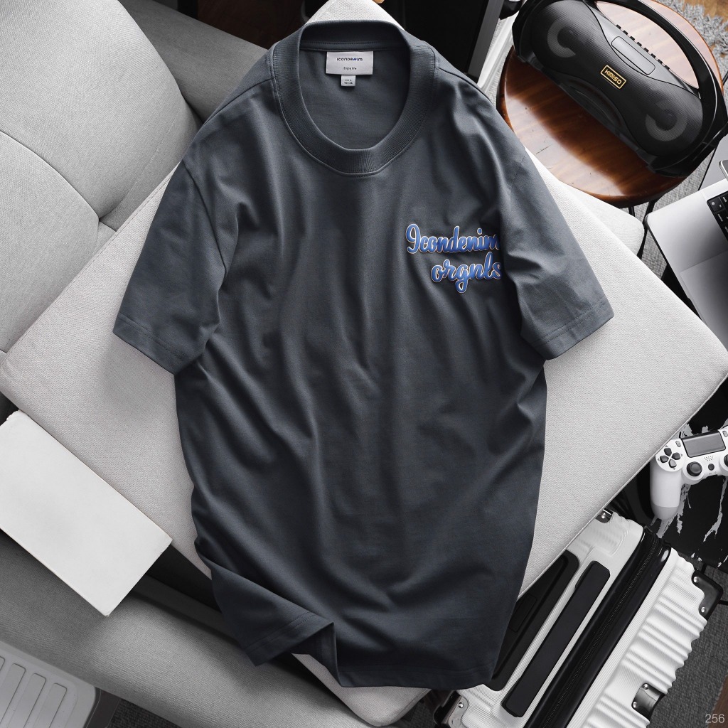 Áo thun nam ICONDENIM Delicious Meal Bánh Mì chất Cotton mềm mịn co giãn tốt - ATID0256