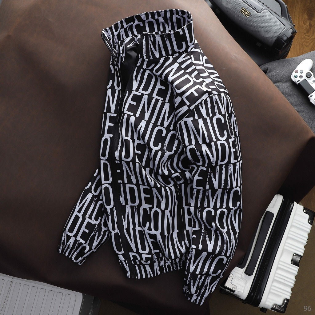 Áo khoác nam ICONDENIM Grunge Pattern chất dù chống thấm - AKID0096