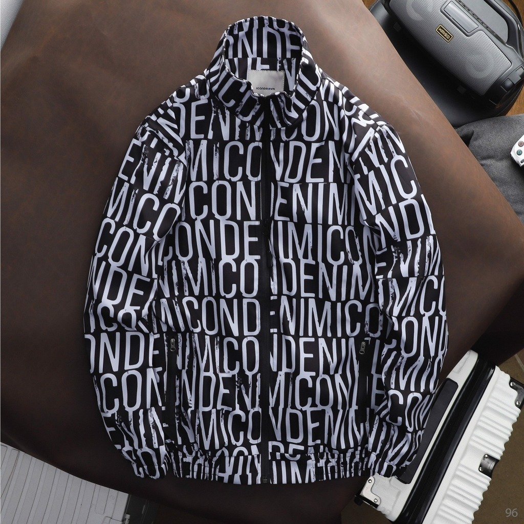 Áo khoác nam ICONDENIM Grunge Pattern chất dù chống thấm - AKID0096