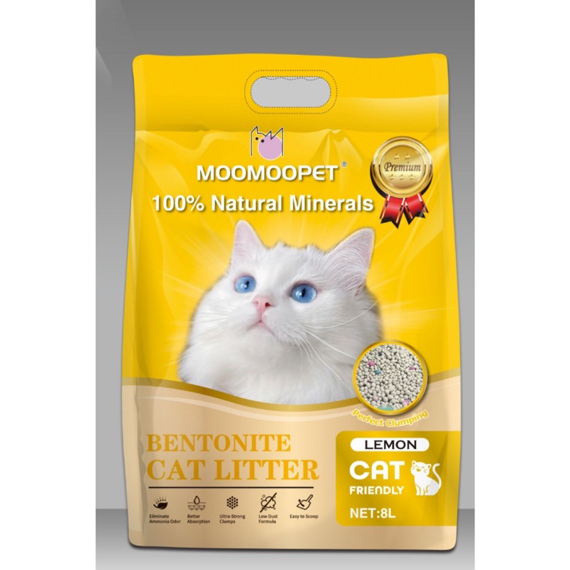 Cát MooMooPet 8L-4kg. Cát vệ sinh cho mèo