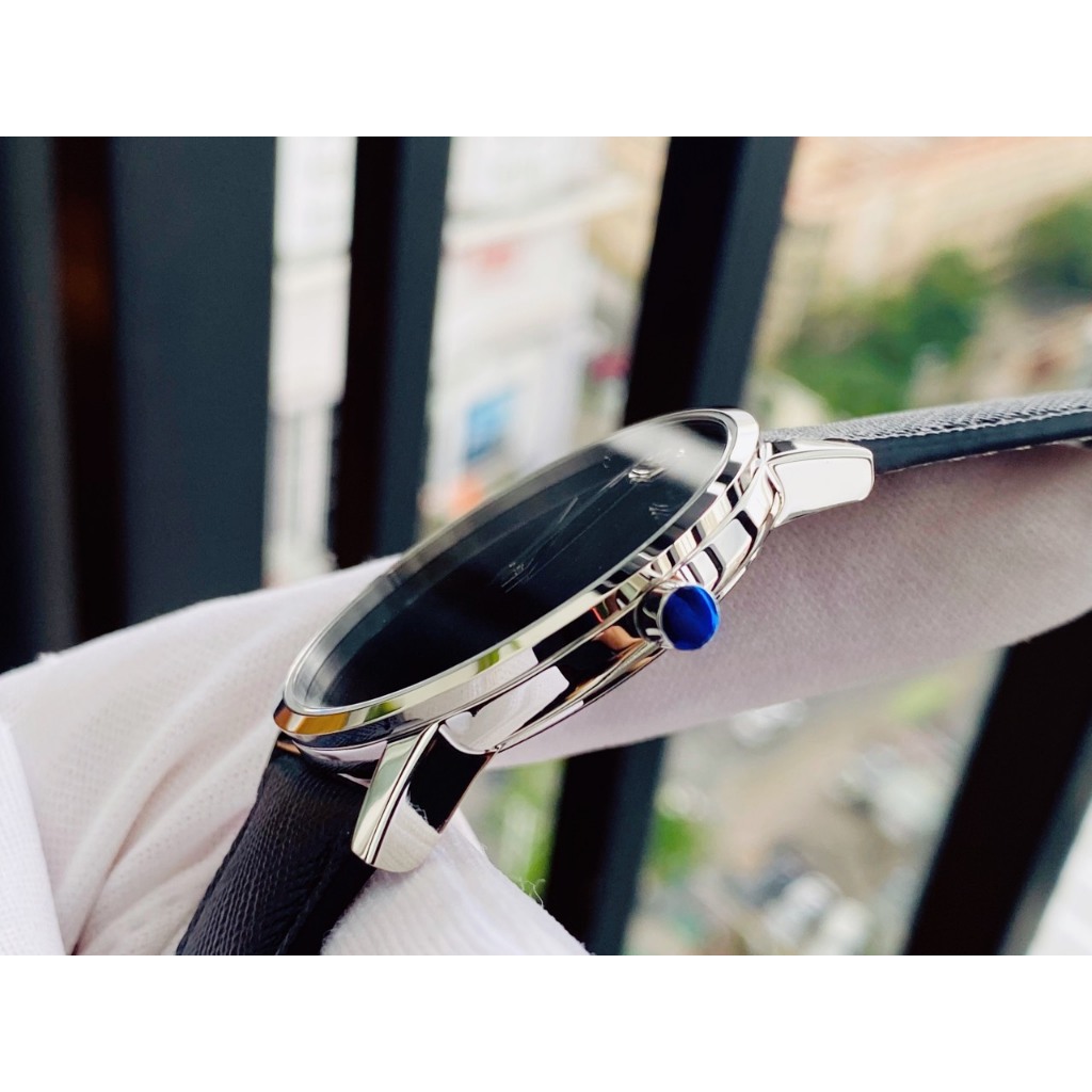 Đồng hồ nam chính hãng Movado 0607194 Museum classic - Máy pin Thụy Sĩ - Kính Sapphire- Dây da