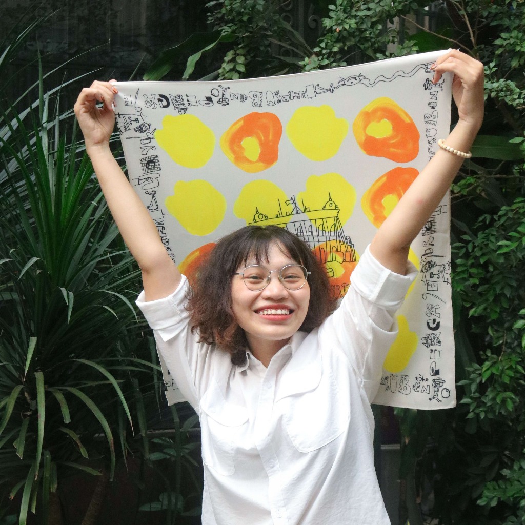 Khăn Vuông Bandana họa tiết nhiều phong cách