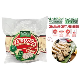 Chả Nấm Chay An Nhiên 250g, Thực Phẩm Thuần Chay, Chả Chay
