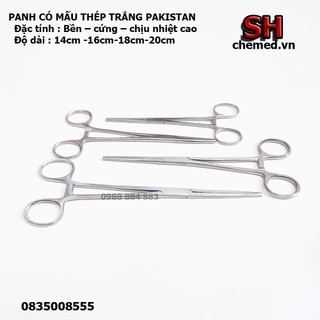 Panh thẳng có mấu, panh có mấu dùng trong y tế các size