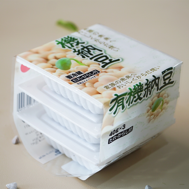 Đậu Tương Lên Men Natto Asaichiban Đông Lạnh 40g x 3 Vĩ