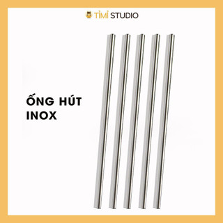 Ống Hút Inox Cao Cấp Bảo Vệ Môi Trường, An toàn, Dùng trọn đời - Tỉ Mỉ Studio