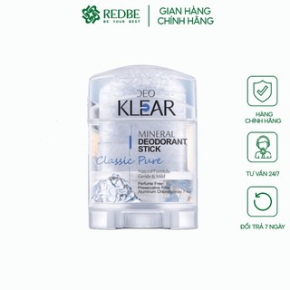 Lăn đá khoáng deo klear mineral deodorant stick thái lan 70g - mp825