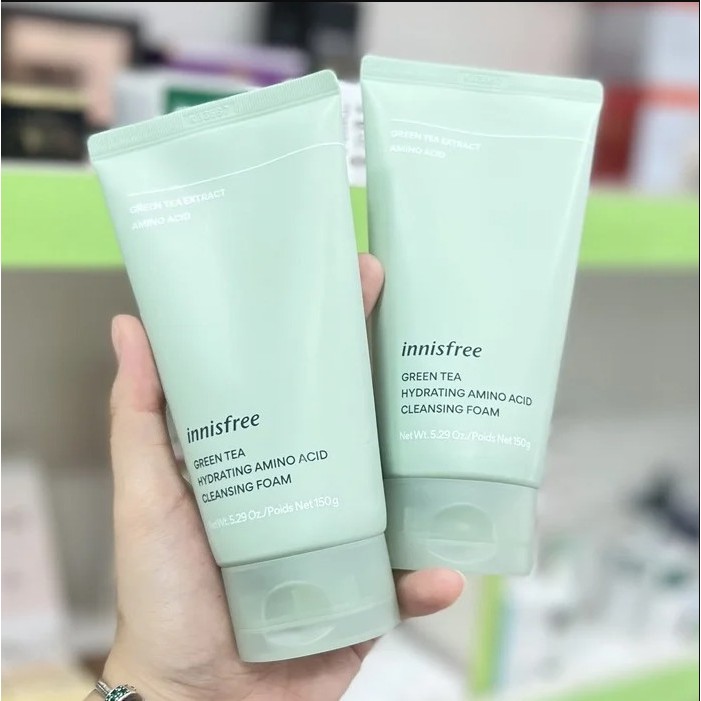 Sữa Rửa Mặt Trà Xanh Innisfree Green Tea Cleansing Foam