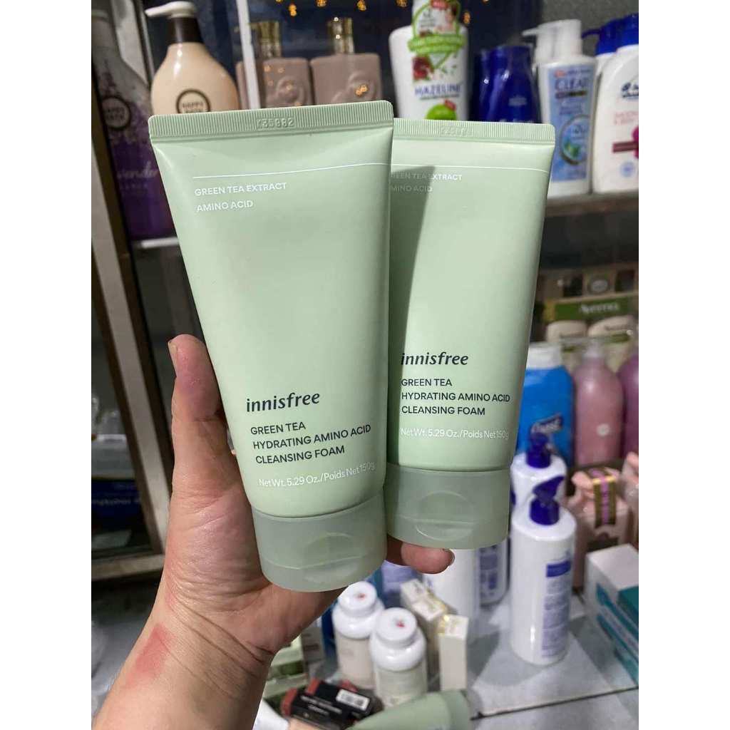 Sữa Rửa Mặt Trà Xanh Innisfree Green Tea Cleansing Foam