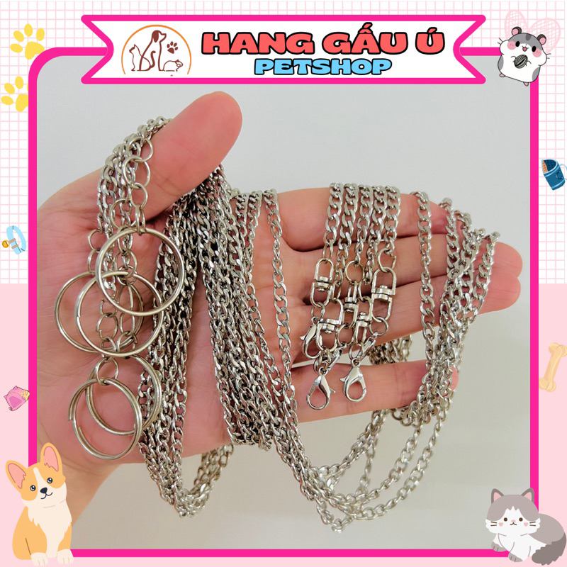 DÂY XÍCH SÓC BẢN DÀY, CHẮC CHO SÓC  KIỂNG TRƯỞNG THÀNH