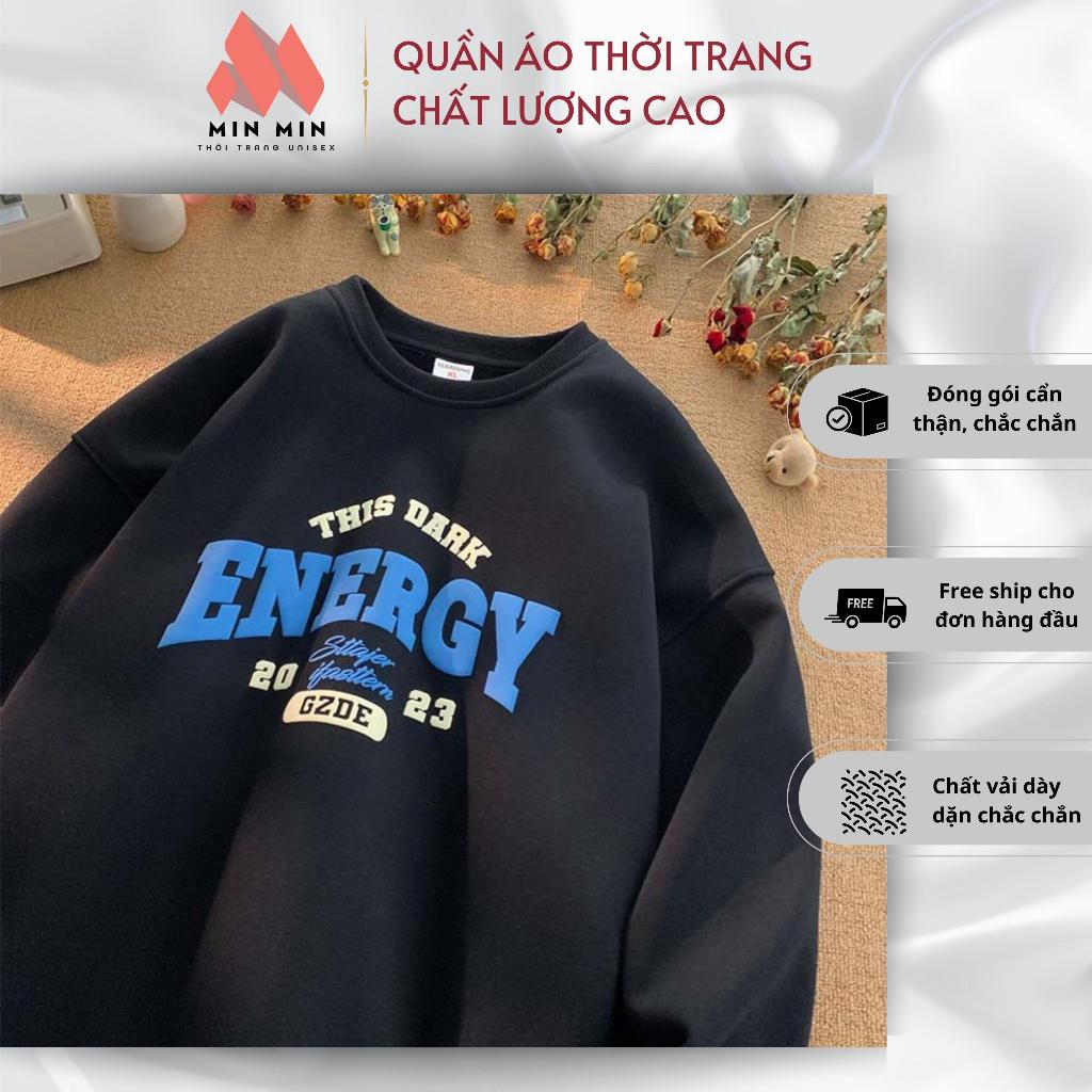 Áo Hoodie thời trang Enegry loại có mũ và không có mũ, áo thời trang mùa đông Unisex siêu xinh siêu hot
