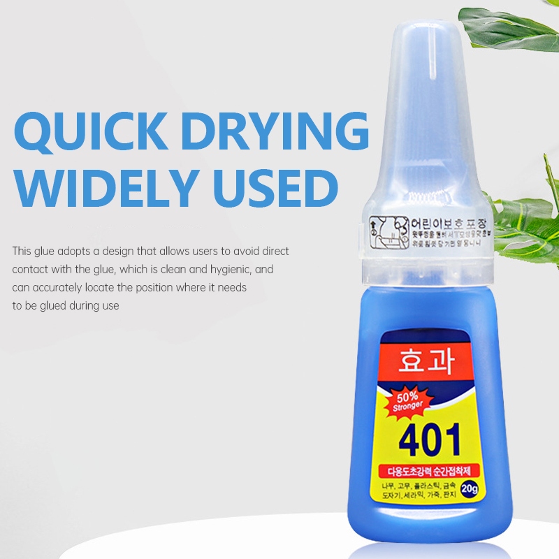 Briskyee🎶Keo 401 chính hãng , keo gắn móng giả siêu chắc 20g