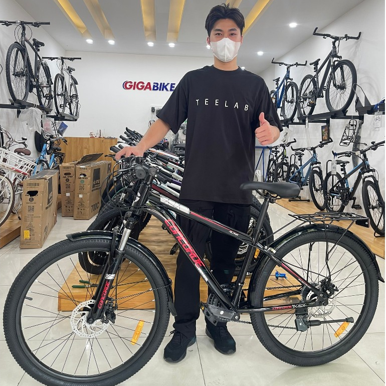 Xe đạp thể thao MTB CONCORDE ALPHA, phanh đĩa, bánh 26" phiên bản 2024