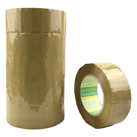 Băng Keo Trong Đục 200 Yard 4F8 Siêu Dày - Băng Dính 200 Yard 4F8 Lõi Mỏng Trong / Đục