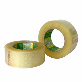 Băng keo trong đục 200 yard 4f8 siêu dày - băng dính 200 yard 4f8 lõi mỏng trong / đục