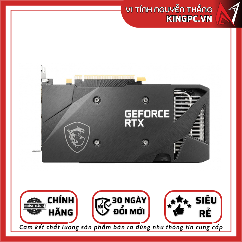 Vga - Card màn hình MSI GeForce RTX 3060 12GB Ventus 2X OC | BigBuy360 - bigbuy360.vn