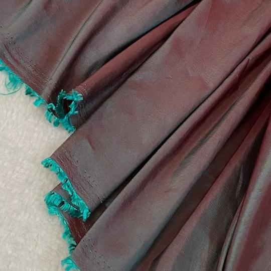 Vải Taffeta Dầu Ánh Nhũ, Khổ 1m48 - Chất Mềm, Rũ Nhẹ, Mỏng Vừa, Không Giãn - May Đầm Thiết Kế