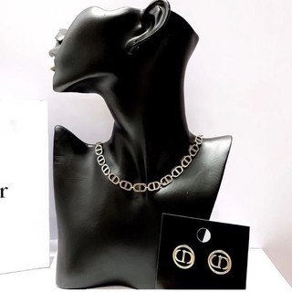 SET VÒNG CỔ & BÔNG TAI CD TRƠN