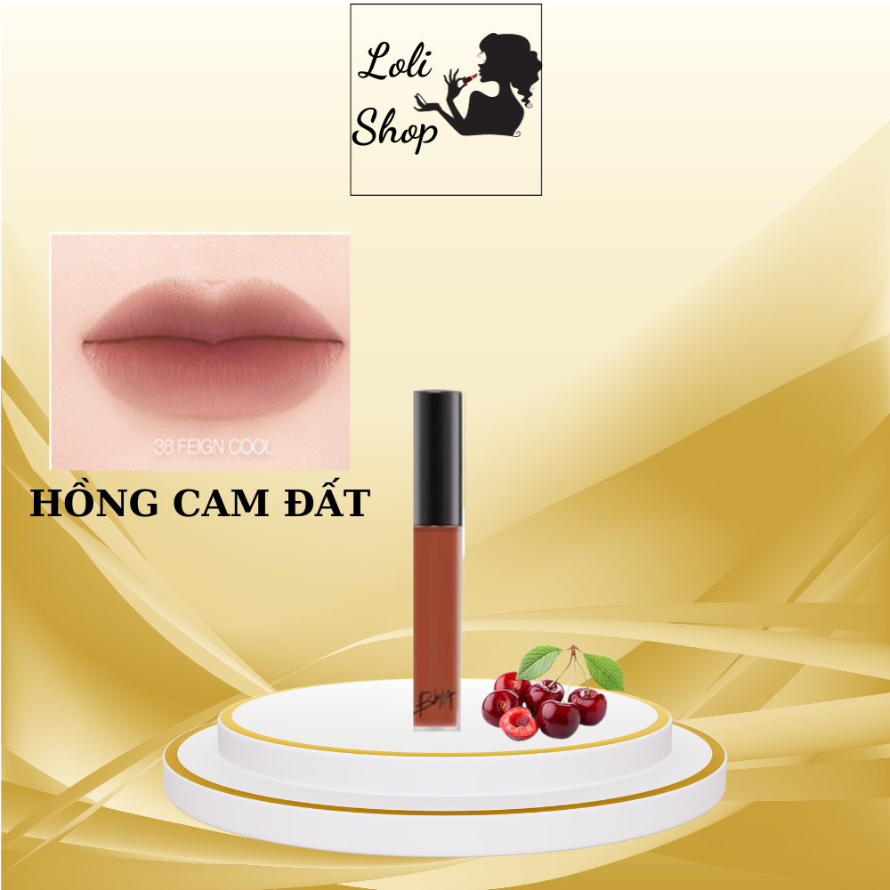 Son Kem b.bia Last Velvet Lip Tint Ver 8 màu 36,37,38,39