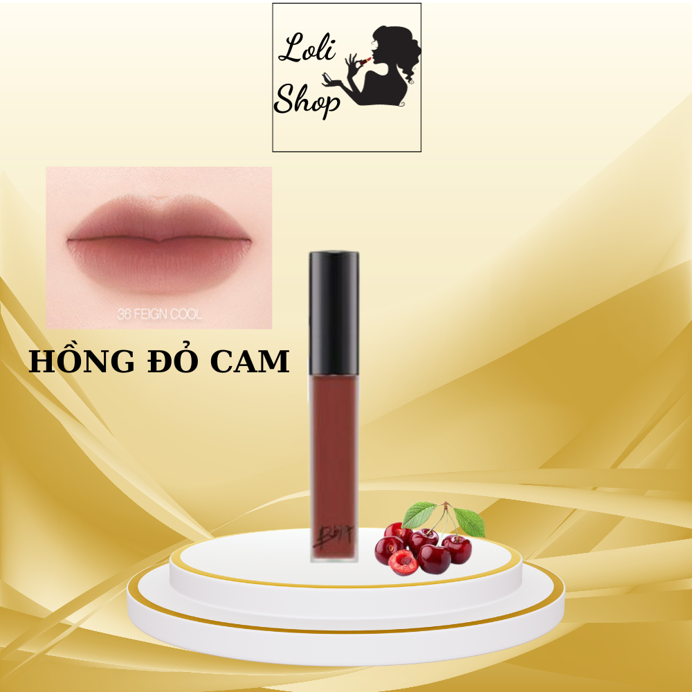 Son Kem b.bia Last Velvet Lip Tint Ver 8 màu 36,37,38,39