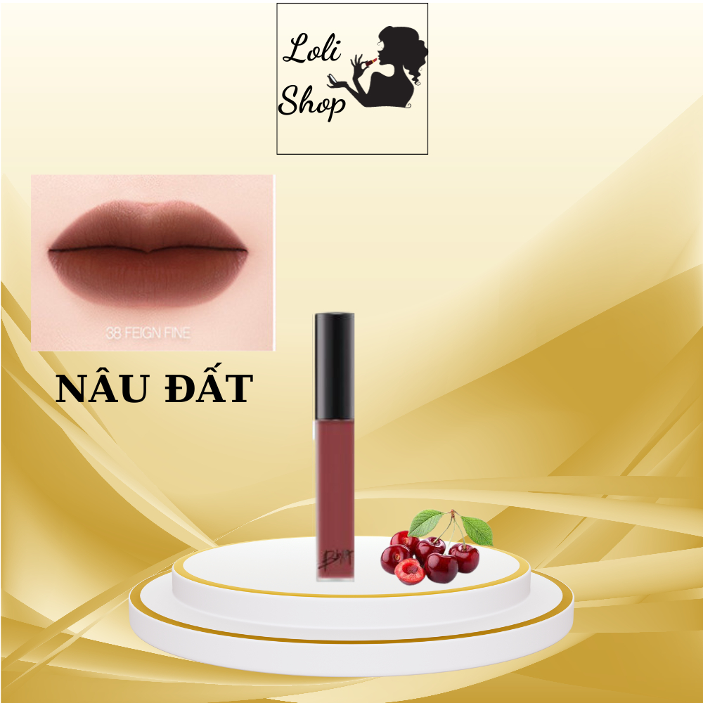 Son Kem b.bia Last Velvet Lip Tint Ver 8 màu 36,37,38,39