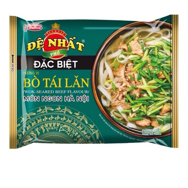 Phở Bò/Gà/Bò Tái Lăn Đệ Nhất Acecook 65-68g
