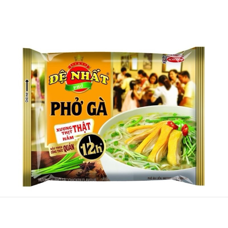 Phở Bò/Gà/Bò Tái Lăn Đệ Nhất Acecook 65-68g