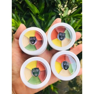 Che khuyết điểm triệt sắc Kryolan dạng ô 3 màu- 6 màu che mọi khuyết điểm